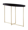 Black Gold Console Table S431005