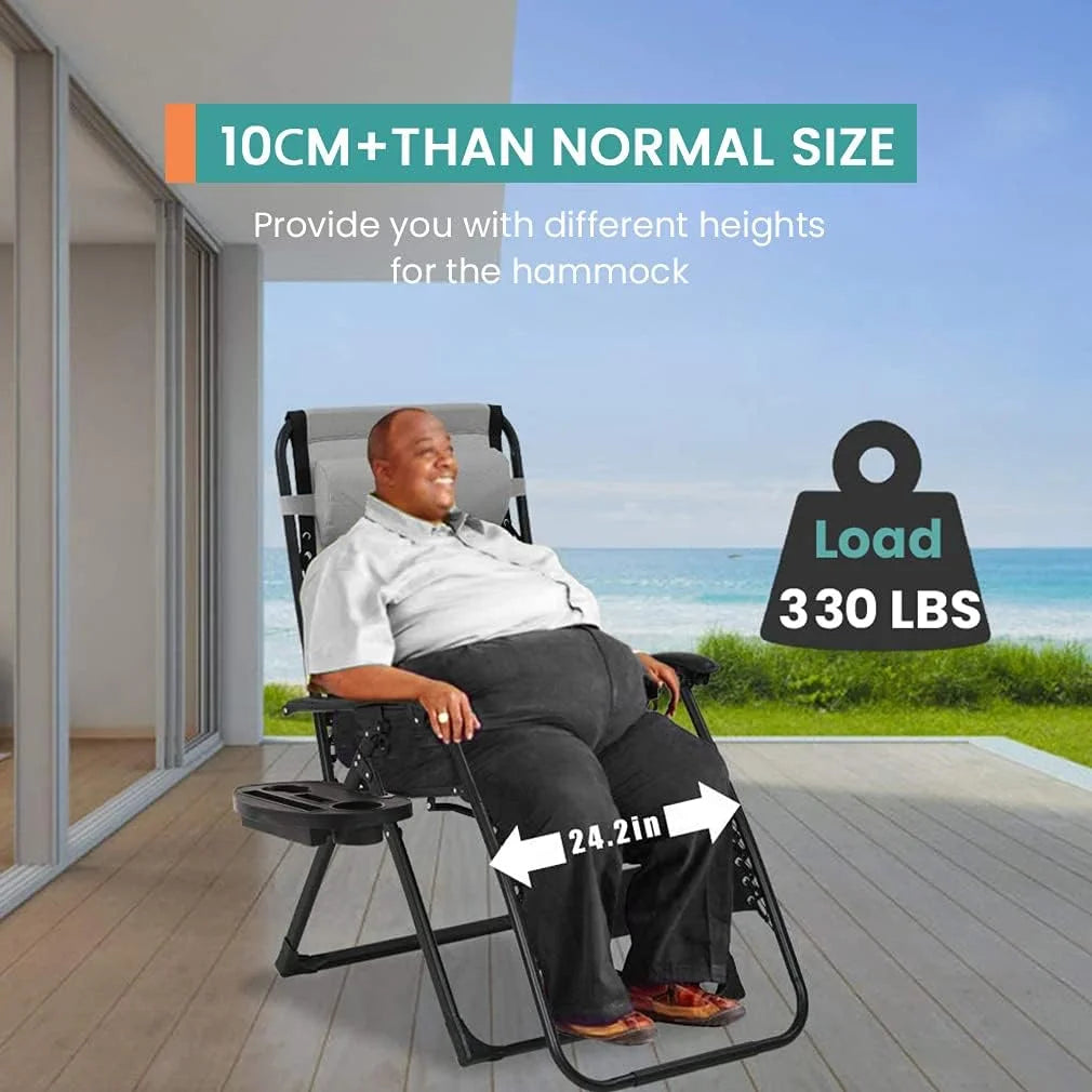 Oversized Zero Gravity Chair with Cup Holder M118142