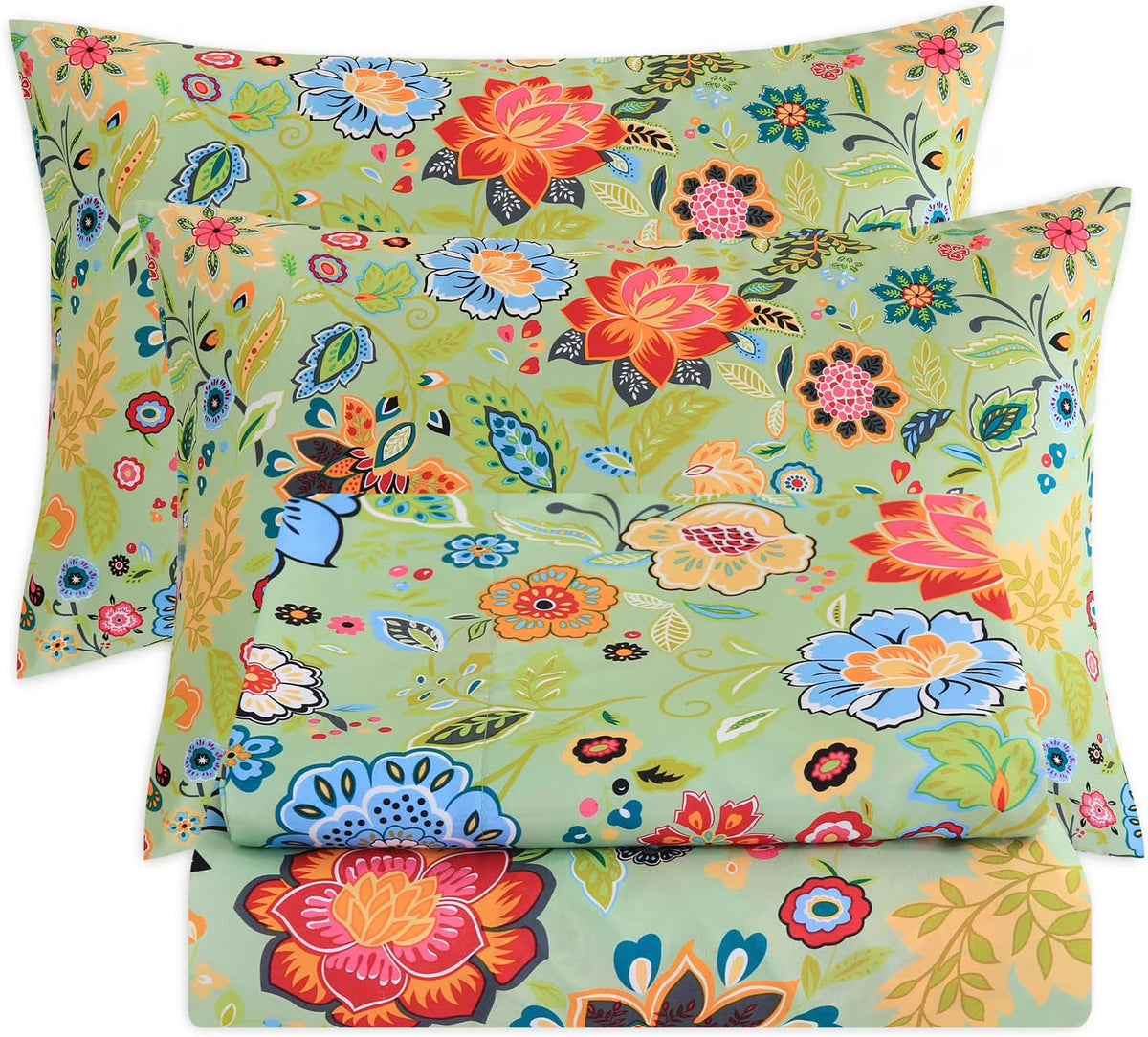 California King 4 Piece Microfiber Sheet Set with Deep Pocket R27591