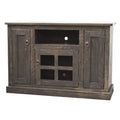 47 in. Rustic TV Stand with 2 Wood Shelves Z391025