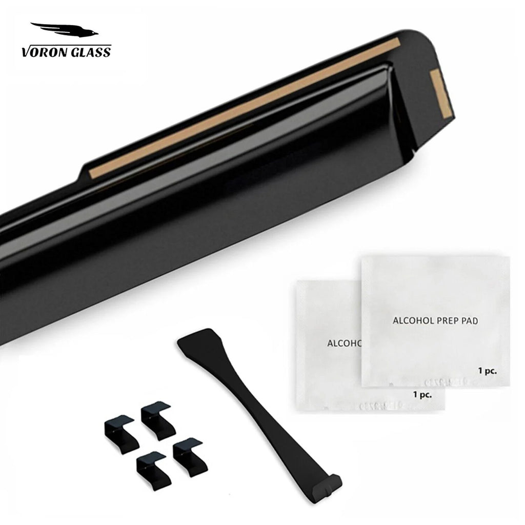4 Pieces In-Channel Rain Guards for Subaru Impreza Hatchback S2814