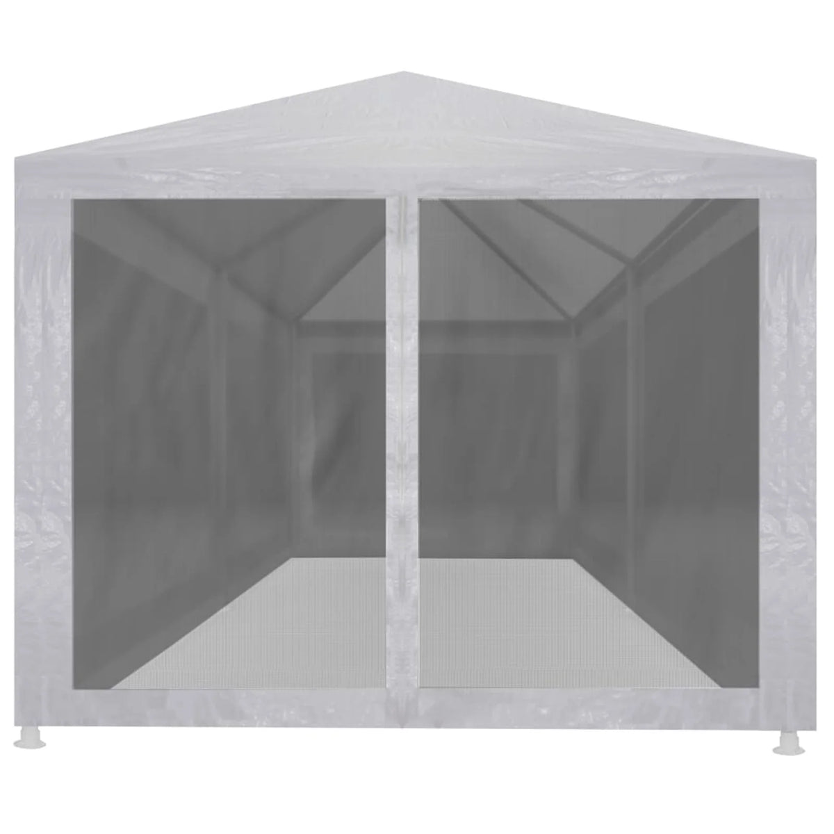 Party Tent with 6 Mesh Sidewalls 19.7' x 9.8' G5478