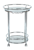 Chrome Serving Cart L7092