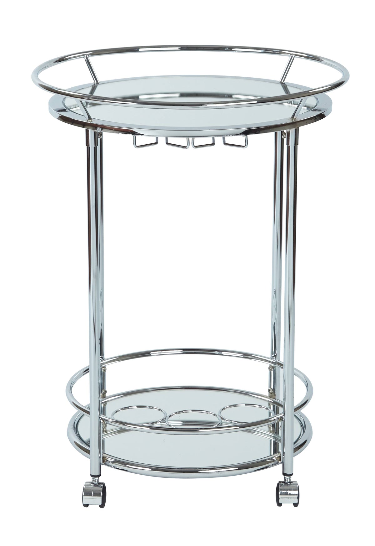 Chrome Serving Cart L7092