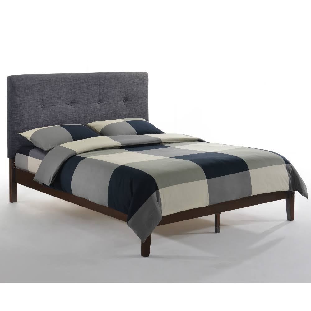 Medium Oak Twin Bed Frame O705