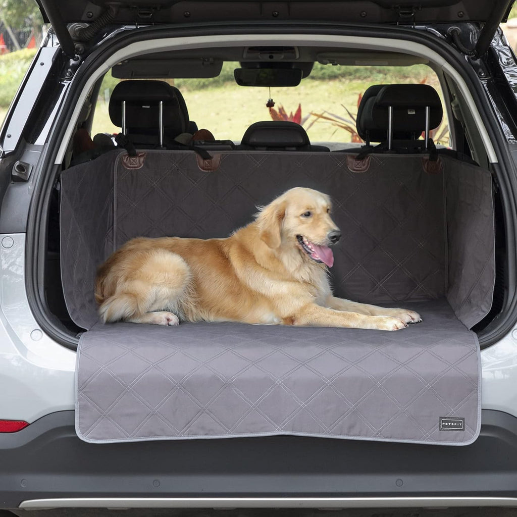 Coffee Pack of 2 Water-Resistant SUV Cargo Liner for Dogs U5928