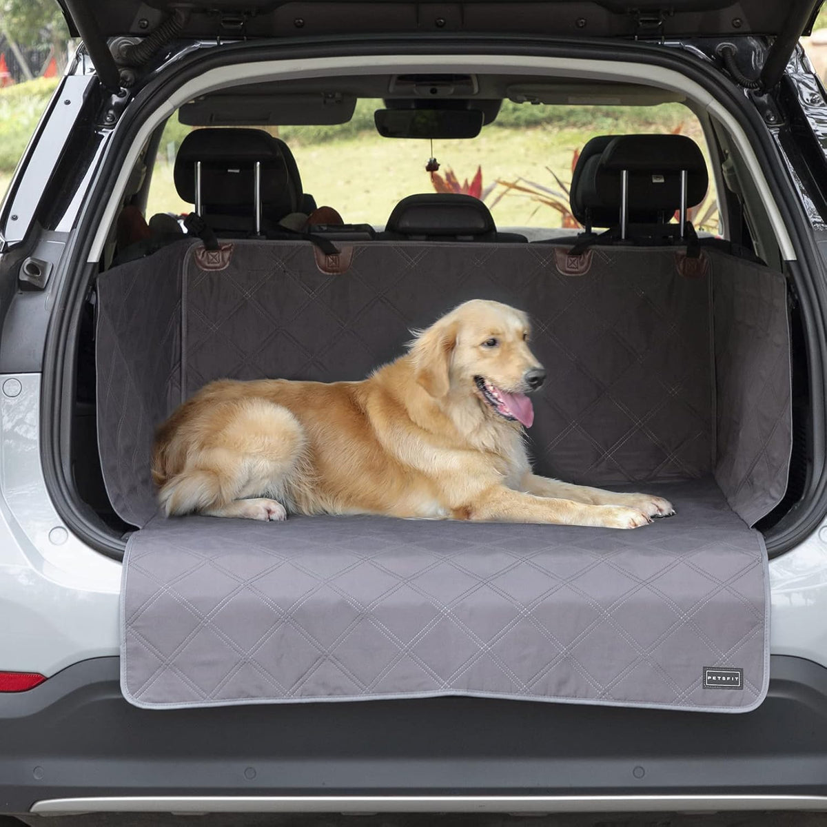 Coffee Pack of 2 Water-Resistant SUV Cargo Liner for Dogs U5928